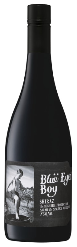 Mollydooker Blue Eyed Boy Shiraz 2015 Front Bottle Shot