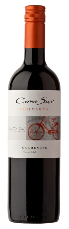 Cono Sur Bicicleta Carmenere 2014 Front Bottle Shot