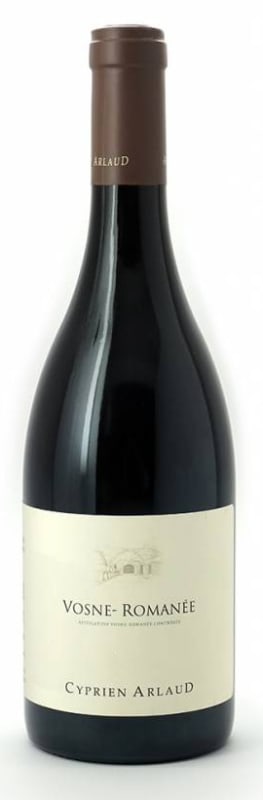 Cyprien Arlaud Vosne-Romanee 2014 Front Bottle Shot