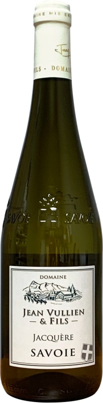Domaine Jean Vullien La Jacquere Savoie Blanc 2022 Front Bottle Shot
