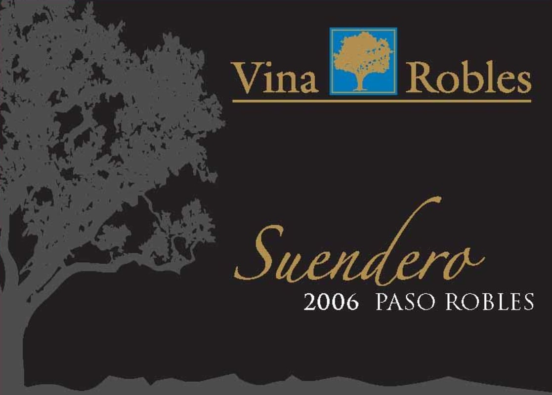 Vina Robles Suendero 2006 Front Label