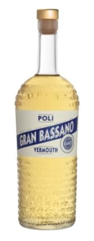 Poli Gran Bassano Vermouth Bianco (700ML) Front Bottle Shot