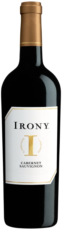 Irony Cabernet Sauvignon 2018 Front Bottle Shot