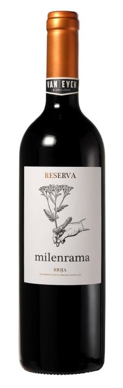 Milenrama Rioja Reserva 2016 Front Bottle Shot