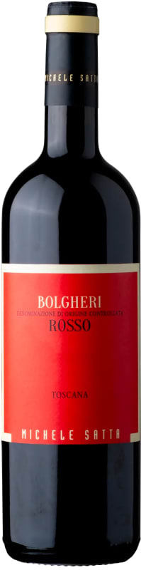 Michele Satta Bolgheri Rosso 2023 Front Bottle Shot