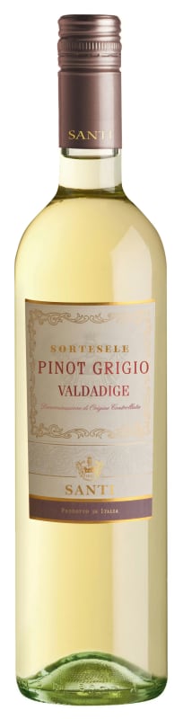 Santi Sortesele Pinot Grigio 2024 Front Bottle Shot