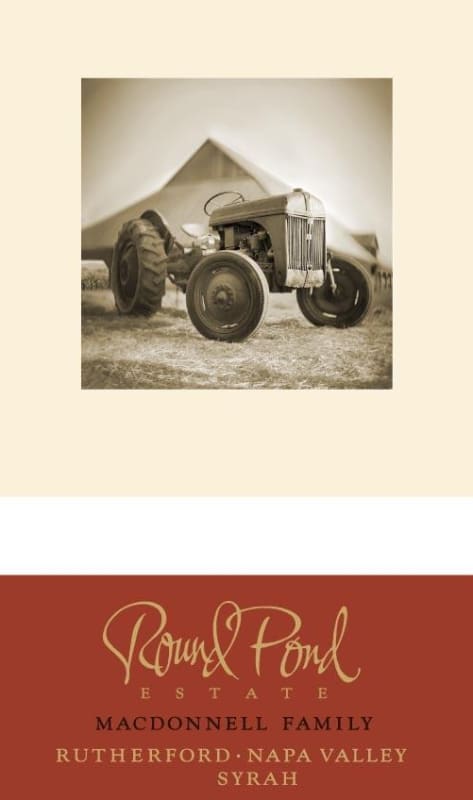 Round Pond Syrah 2008 Front Label
