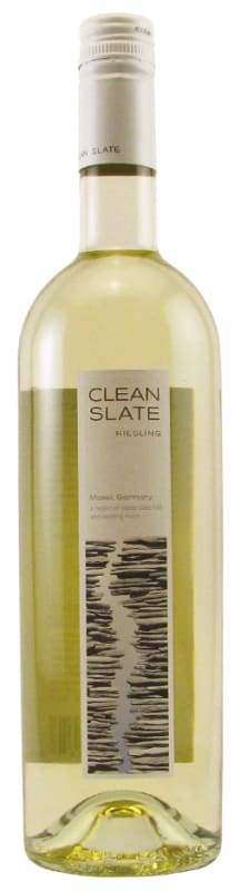 Clean Slate Mosel Riesling 2017 Front Bottle Shot