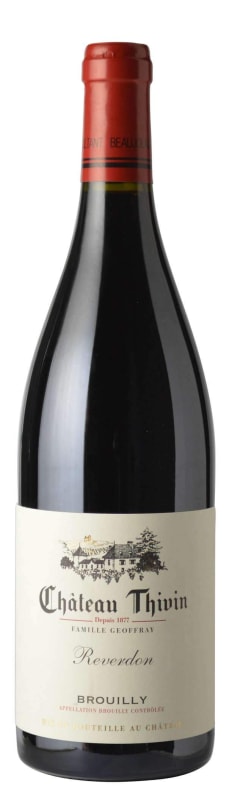 Chateau Thivin Brouilly Reverdon 2020 Front Bottle Shot