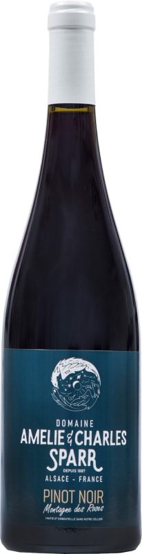 Domaine Sparr Montagne des Roses Pinot Noir 2022 Front Bottle Shot