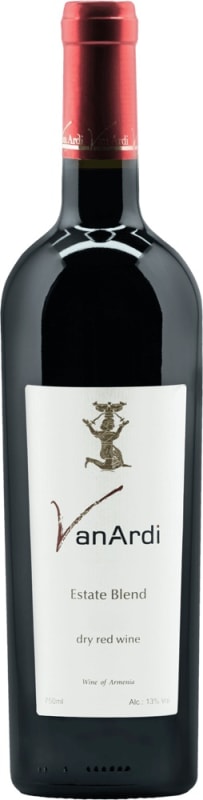 Van Ardi Red Blend 2022 Front Bottle Shot
