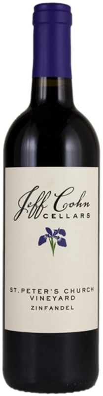 Jeff Cohn Cellars St. Peter's Church Vineyard Zinfandel 2015 Front Bottle Shot