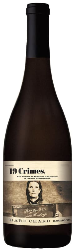 19 Crimes Hard Chard 2020 Front Bottle Shot
