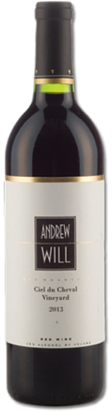 Andrew Will Winery Ciel du Cheval 2013 Front Bottle Shot