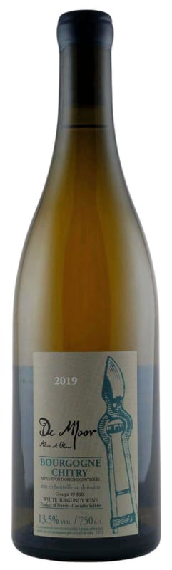 De Moor Bourgogne Chitry Blanc 2019 Front Bottle Shot