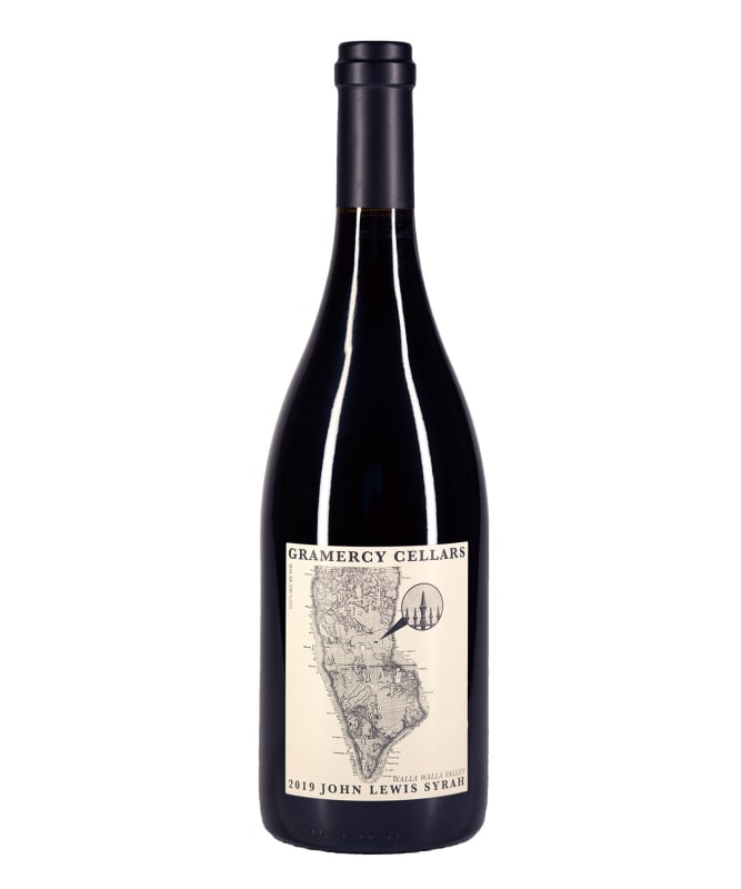 Gramercy Cellars John Lewis Syrah 2019 Front Bottle Shot