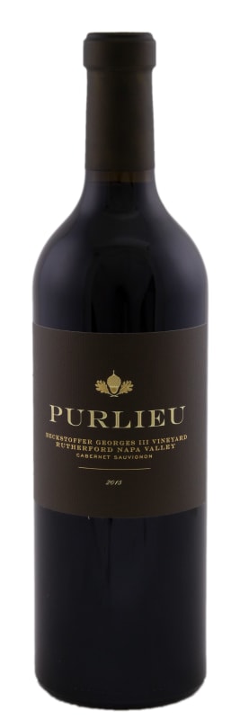 Purlieu Beckstoffer Georges III Cabernet Sauvignon 2015 Front Bottle Shot