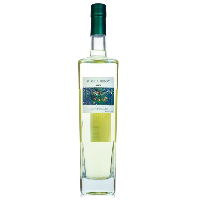 Russell Henry Malaysian Lime Gin Front Bottle Shot