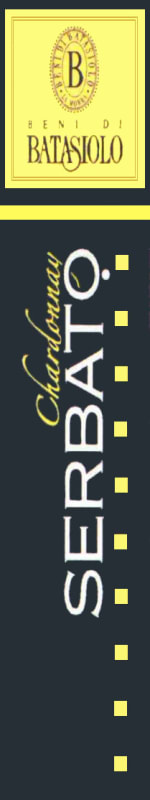 Beni di Batasiolo Langhe Serbato Chardonnay 2009 Front Label