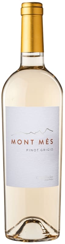 Castelfeder Mont Mes Pinot Grigio 2021 Front Bottle Shot