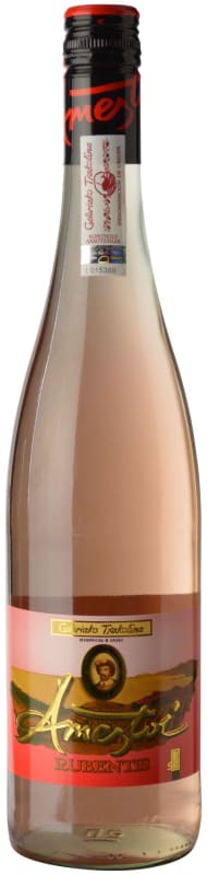Ameztoi Getariako Txakolina Rubentis Rose 2017 Front Bottle Shot