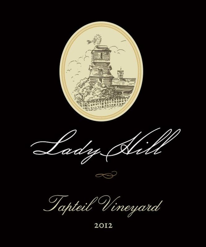 Lady Hill Tapteil Vineyard Red 2012 Front Label