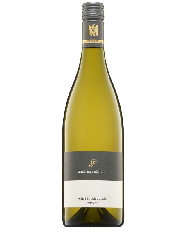 Schafer-Frohlich Estate Pinot Blanc 2022 Front Bottle Shot