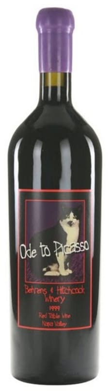 Behrens & Hitchcock Ode to Picasso Red (1.5L Magnum) 1999 Front Bottle Shot