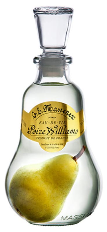 G.E Massenez Prisoniere Williams Pear Eau de Vie Front Bottle Shot