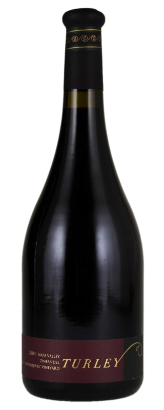 Turley Moore Earthquake Zinfandel 2004 Front Bottle Shot