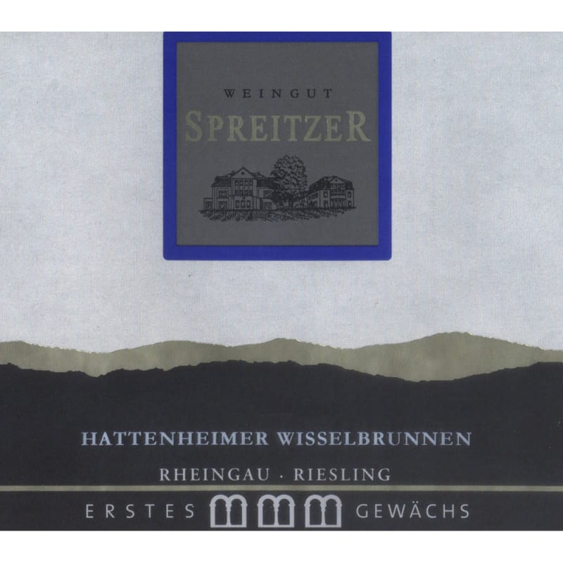 Weingut Spreitzer Hattenheimer Wisselbrunnen Riesling Erstes Gewachs 2016 Front Label
