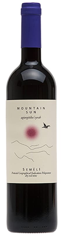Semeli Mountain Sun Red 2023 Front Bottle Shot