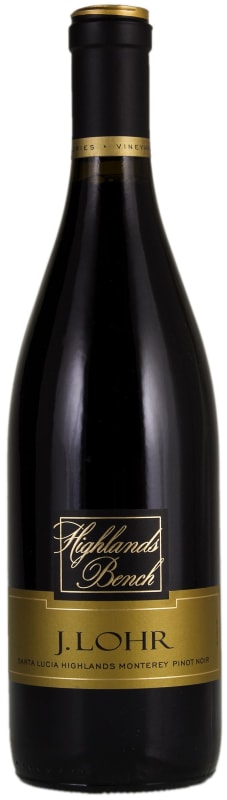 J. Lohr Highlands Bench Pinot Noir 2016 Front Bottle Shot