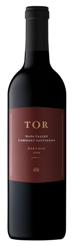 TOR Oakville Cabernet Sauvignon 2021 Front Bottle Shot