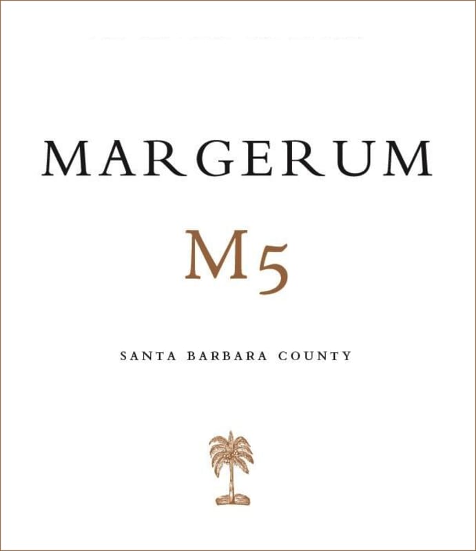 Margerum M5 Red (375ML half-bottle) 2021 Front Label