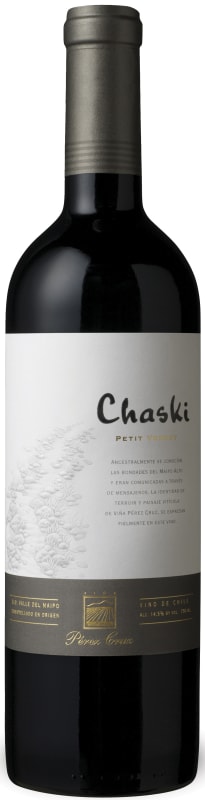 Perez Cruz Chaski Petit Verdot 2014 Front Bottle Shot