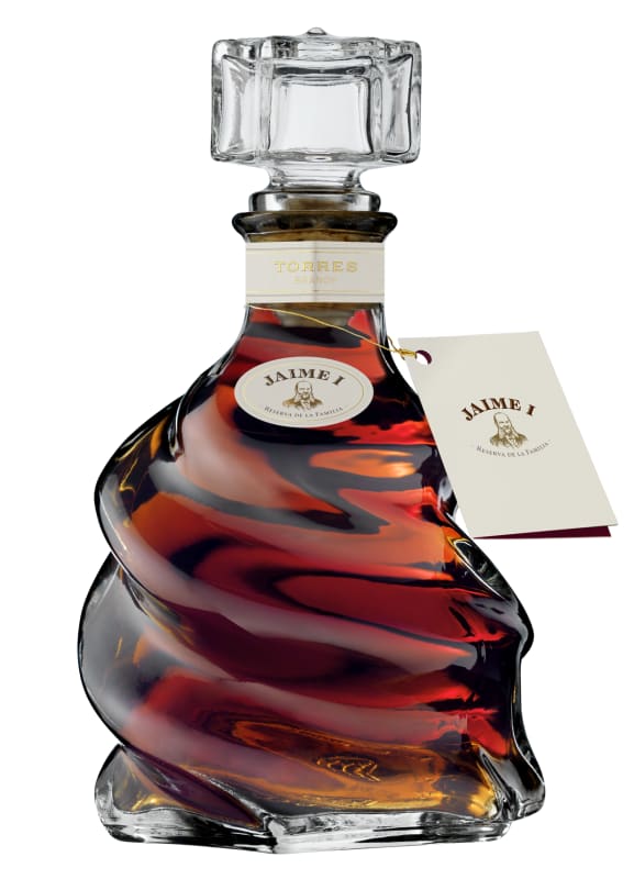 Torres Brandy Jaime I Solera Method Gran Reserva Front Bottle Shot