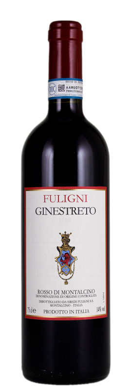 Fuligni Ginestreto Rosso di Montalcino 2019 Front Bottle Shot