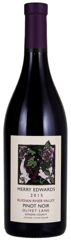 Merry Edwards Olivet Lane Pinot Noir 2015 Front Bottle Shot