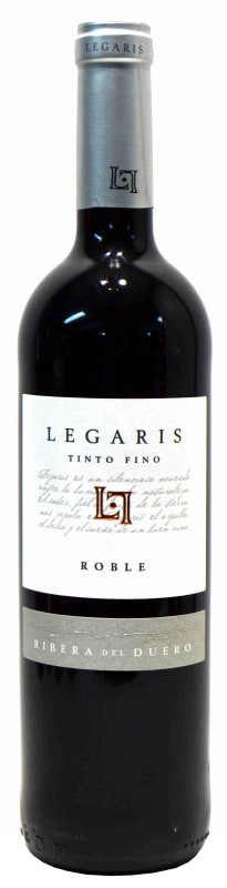 Legaris Roble 2018 Front Bottle Shot