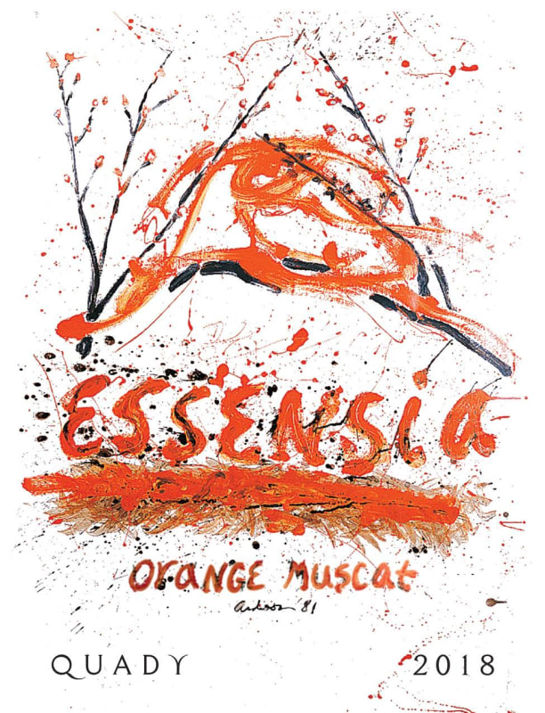 Quady Essensia Orange Muscat (375ML half-bottle) 2018 Front Label