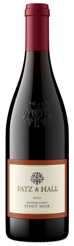 Patz & Hall Sonoma Coast Pinot Noir 2022 Front Bottle Shot