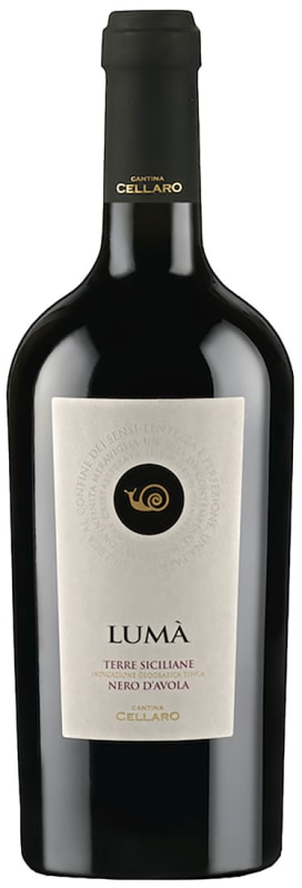 Cantine Cellaro Luma Nero d'Avola 2018 Front Bottle Shot