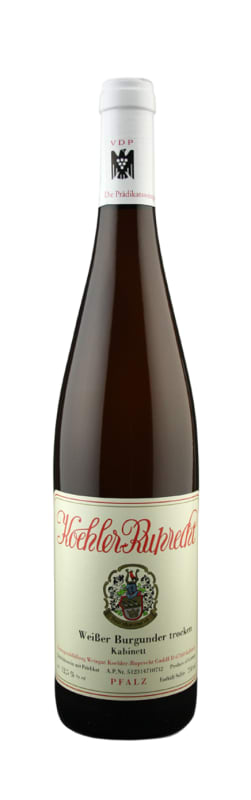 Koehler-Ruprecht Pfalz Pinot Blanc Kabinett Trocken 2018 Front Bottle Shot
