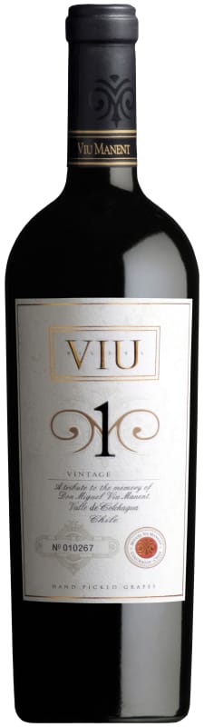 Viu Manent VIU 1 Malbec 2012 Front Bottle Shot