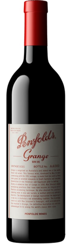Penfolds Grange 2021 Front Bottle Shot