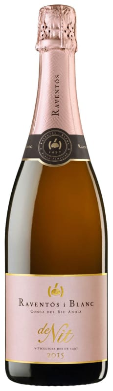 Raventos i Blanc de Nit Rose 2015 Front Bottle Shot