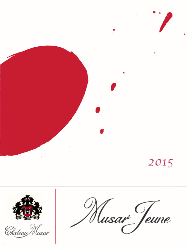 Chateau Musar Musar Jeune 2015 Front Label