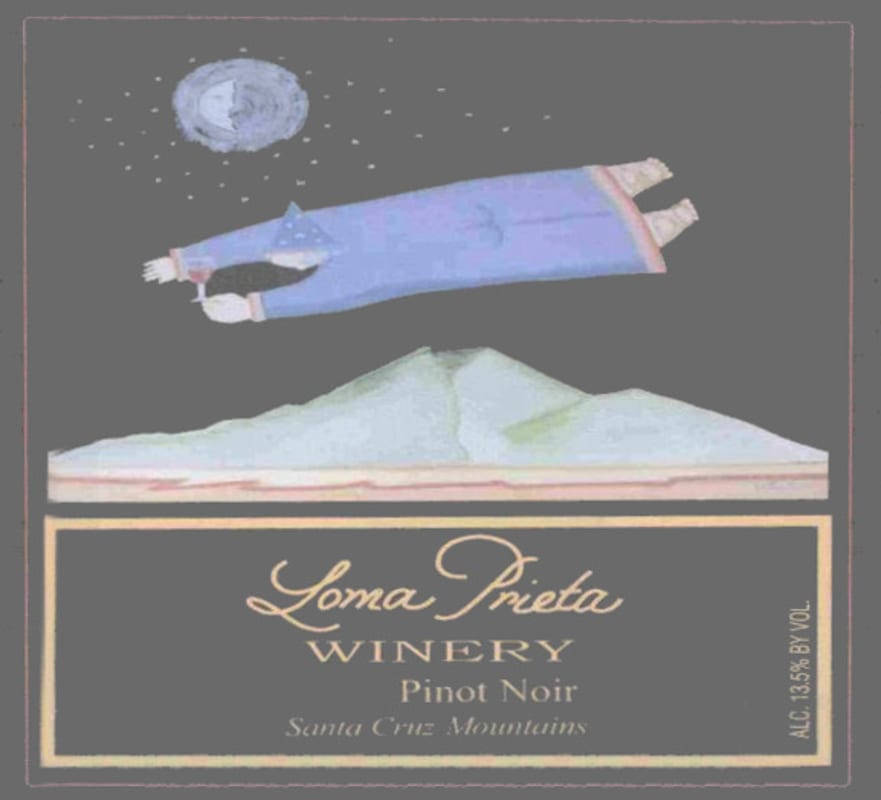 Loma Prieta Winery Pinot Noir 2011 Front Label