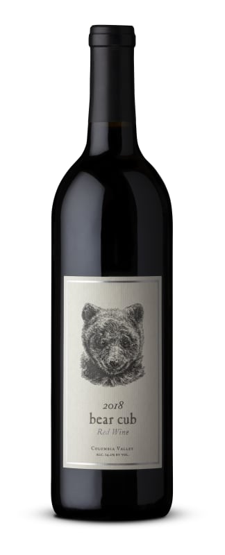 Pursued by Bear Bear Cub Red Blend 2018 Front Bottle Shot